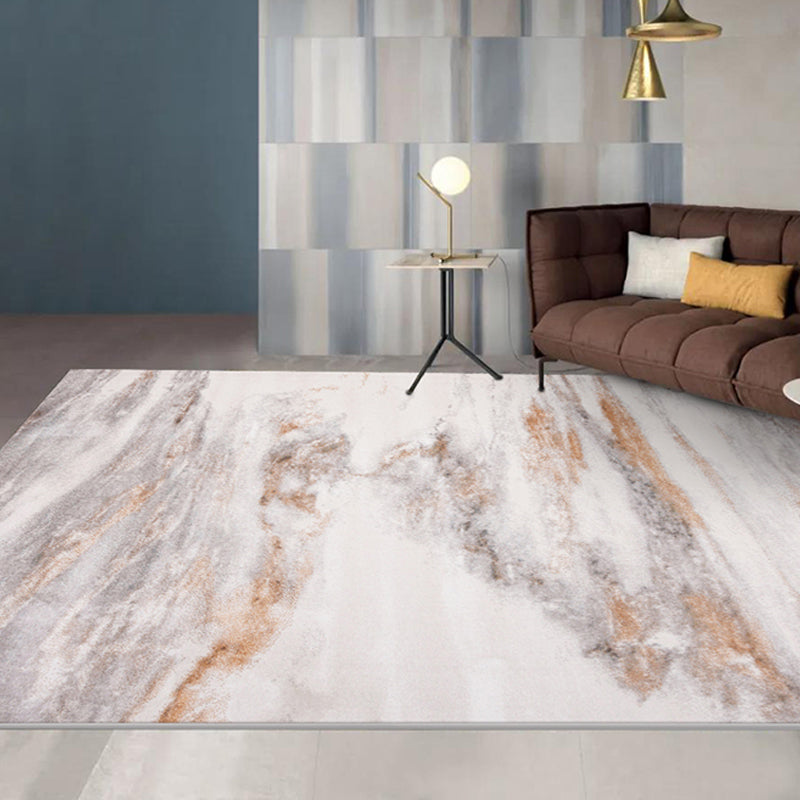 Calming Parlor Rug Multi Colored Abstract Print Indoor Rug Polyster ...