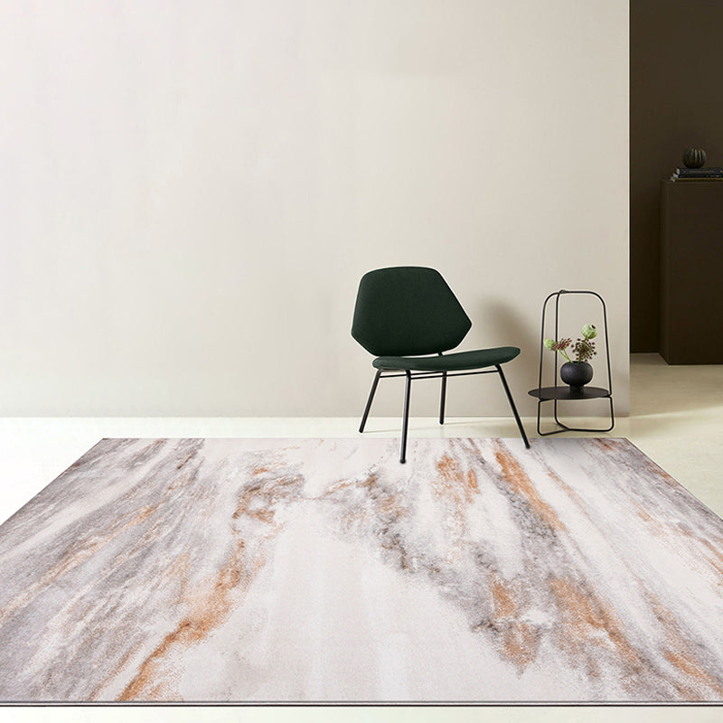 Calming Parlor Rug Multi Colored Abstract Print Indoor Rug Polyster ...