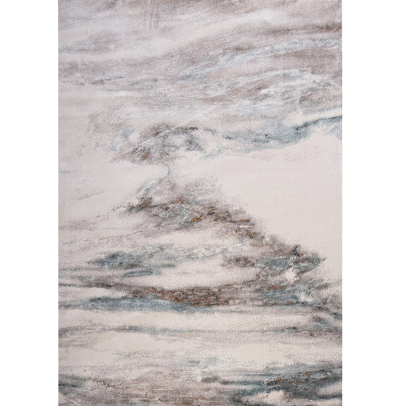 Calming Parlor Rug Multi Colored Abstract Print Indoor Rug Polyster ...