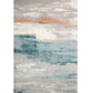 Calming Parlor Rug Multi Colored Abstract Print Indoor Rug Polyster Easy Care Machine Washable Area Carpet Blue Clearhalo 'Area Rug' 'Rug' 2309569