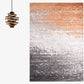 Cyberpunk Abstract Pattern Rug Multi Colored Cotton Blend Area Carpet Non-Slip Backing Pet Friendly Indoor Rug for Parlor Orange Clearhalo 'Area Rug' 'Rug' 2309571