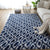 Casual Geometric Print Rug Multi Colored Polyster Indoor Rug Non-Slip Backing Pet Friendly Area Carpet for Living Room Dark Blue Clearhalo 'Area Rug' 'Casual' 'Rugs' Rug' 2309625