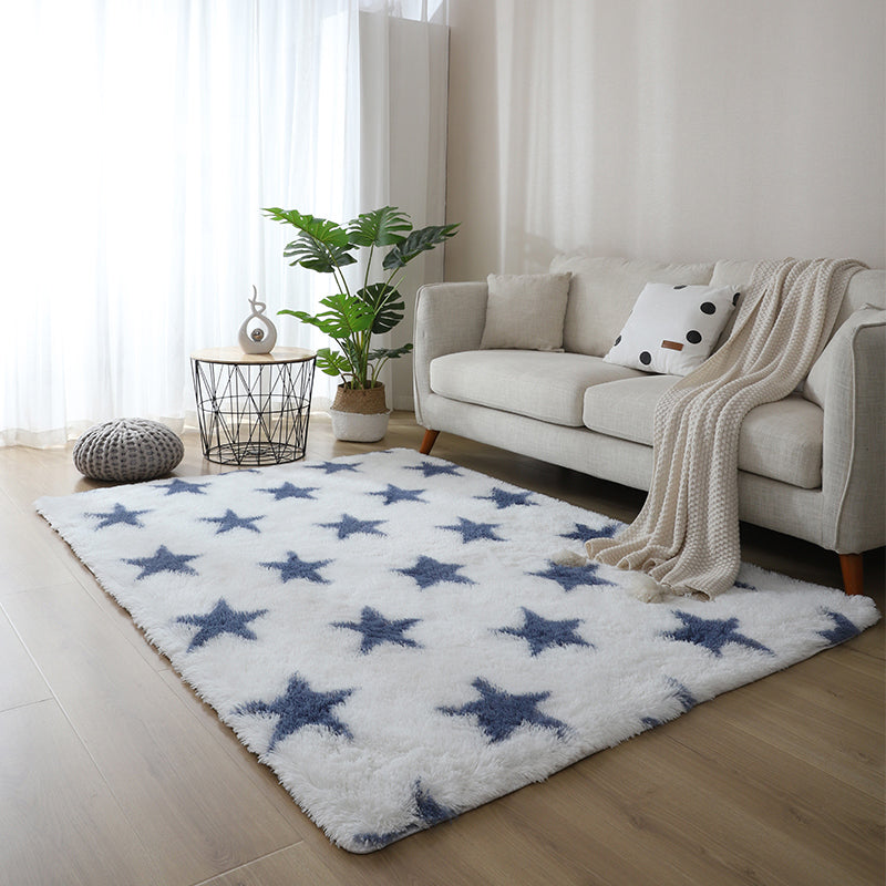 Casual Geometric Print Rug Multi Colored Polyster Indoor Rug Non-Slip Backing Pet Friendly Area Carpet for Living Room Clearhalo 'Area Rug' 'Casual' 'Rugs' Rug' 2309626