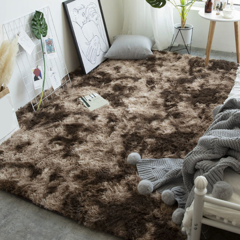 Calming Decoration Rug Multi Colored Solid Colored Indoor Rug Non-Slip Backing Stain-Resistant Carpet Clearhalo 'Area Rug' 'Casual' 'Rugs' Rug' 2309634