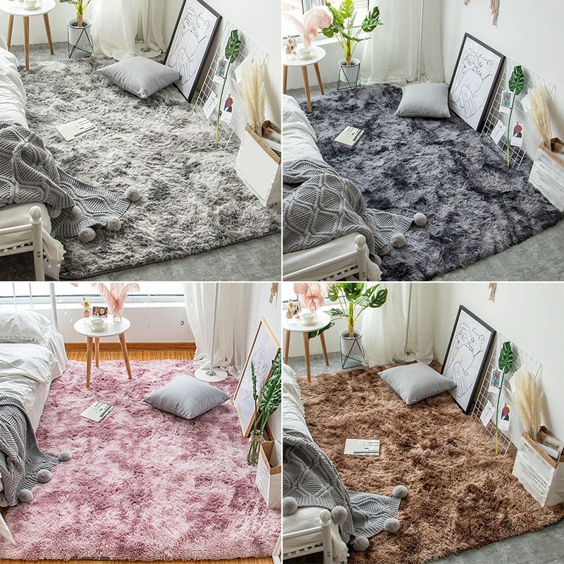 Calming Decoration Rug Multi Colored Solid Colored Indoor Rug Non-Slip Backing Stain-Resistant Carpet Clearhalo 'Area Rug' 'Casual' 'Rugs' Rug' 2309643