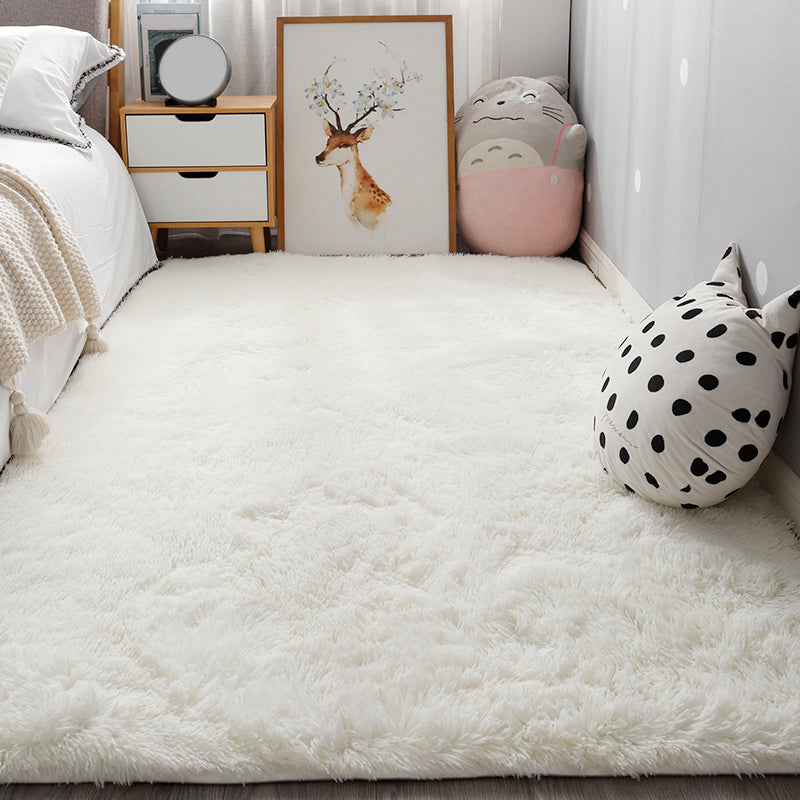 Multi Colored Bedroom Rug Casual Solid Colored Indoor Rug Polypropylene Non-Slip Backing Easy Care Area Carpet Clearhalo 'Area Rug' 'Casual' 'Rugs' Rug' 2309664