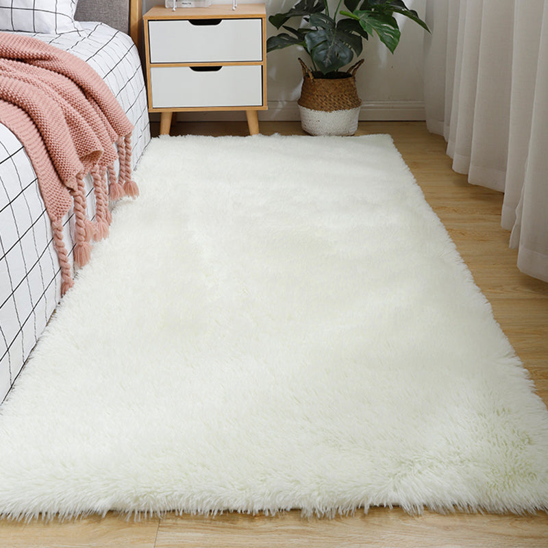 Multi Colored Simple Rug Polypropylene Solid-Color Area Carpet Anti-Slip Backing Pet Friendly Indoor Rug for Bedroom Clearhalo 'Area Rug' 'Casual' 'Rugs' Rug' 2309672