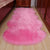 Multi Colored Novelty Rug Synthetics Solid Color Area Rug Non-Slip Backing Stain-Resistant Indoor Rug for Bedroom Pink Clearhalo 'Area Rug' 'Casual' 'Rugs' Rug' 2309753