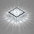 Beveled Crystal Square Flushmount Light Minimalist Clear LED Flush Ceiling Light Fixture for Foyer Clear White Clearhalo 'Ceiling Lights' 'Close To Ceiling Lights' 'Close to ceiling' 'Flush mount' Lighting' 2310880