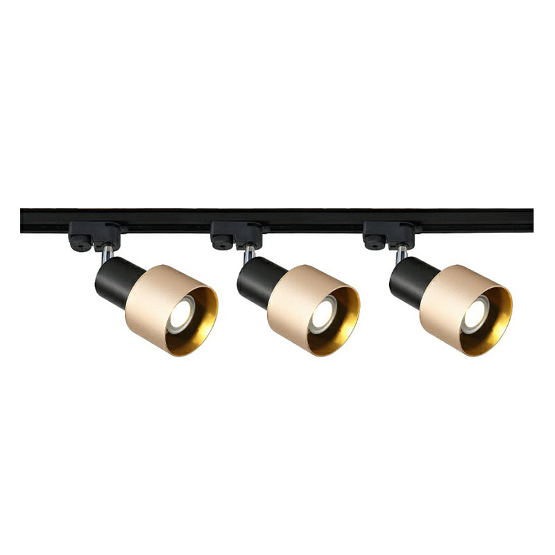 Grenade Shaped Metal Track Light Fixture Modern Style Semi Mount Lighting for Living Room Clearhalo 'Ceiling Lights' 'Close To Ceiling Lights' 'Close to ceiling' 'Semi-flushmount' Lighting' 2312122