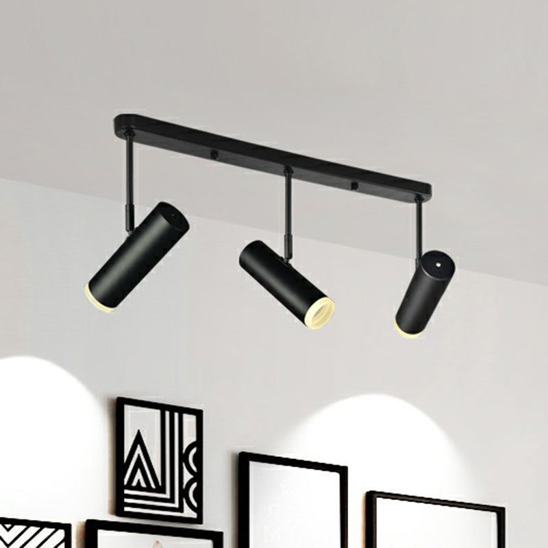 Metal Tubular Spotlight Ceiling Light Modern LED Suspension Lighting for Living Room Clearhalo 'Ceiling Lights' 'Modern Pendants' 'Modern' 'Pendant Lights' 'Pendants' Lighting' 2312159