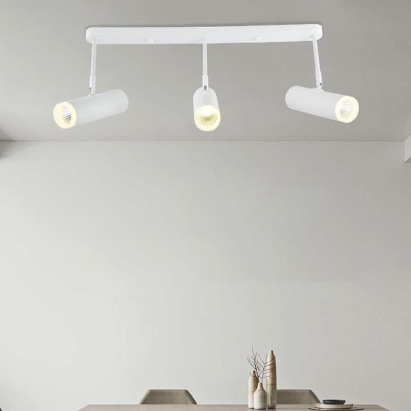 Metal Tubular Spotlight Ceiling Light Modern LED Suspension Lighting for Living Room Clearhalo 'Ceiling Lights' 'Modern Pendants' 'Modern' 'Pendant Lights' 'Pendants' Lighting' 2312168