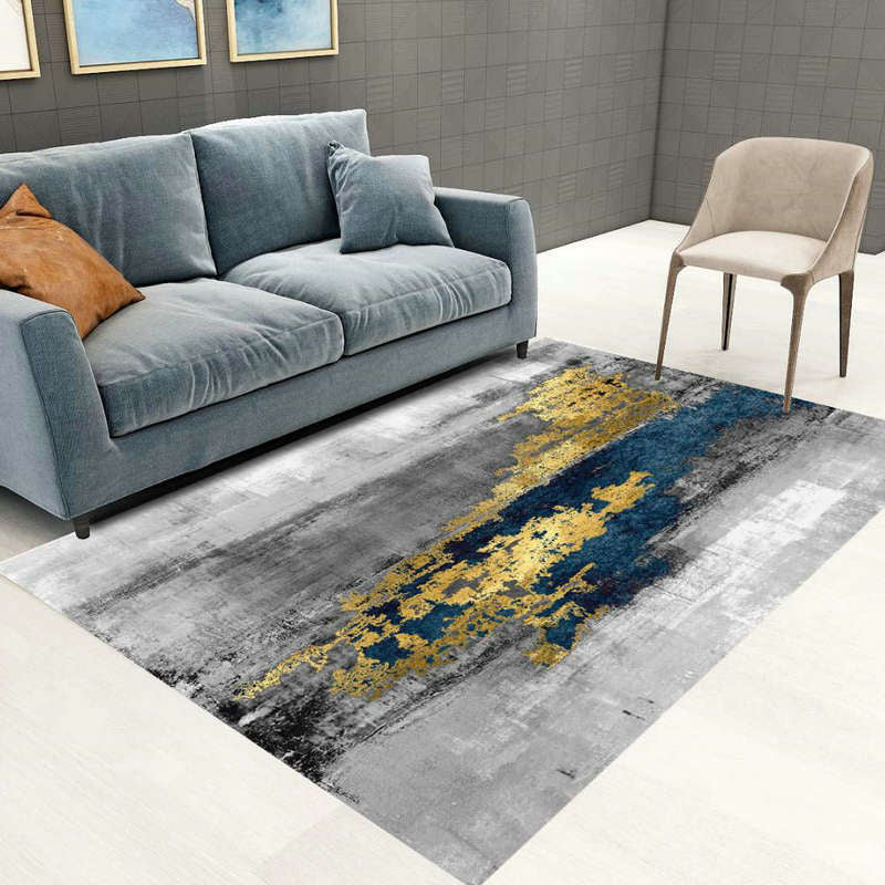 Modern Home Decorative Rug Multicolor Print Carpet Synthetics Stain Resistant Machine Washable Non-Slip Backing Rug Clearhalo 'Area Rug' 'Modern' 'Rugs' Rug' 2316926
