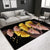 Glam Modern Rug Multi Color 3D Plant Print Rug Pet Friendly Non-Slip Machine Washable Rug for Living Room Yellow-Pink Clearhalo 'Area Rug' 'Modern' 'Rugs' Rug' 2316958
