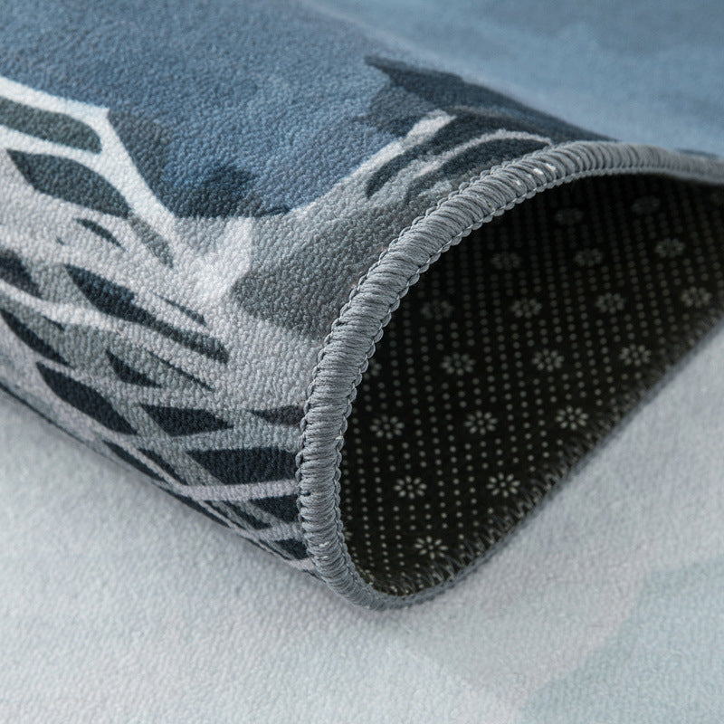 Simplicity Abstract Line Print Rug Multi Color Polypropylene Rug Anti-Slip Backing Stain Resistant Pet Friendly Area Carpet for Room Clearhalo 'Area Rug' 'Modern' 'Rugs' Rug' 2317004