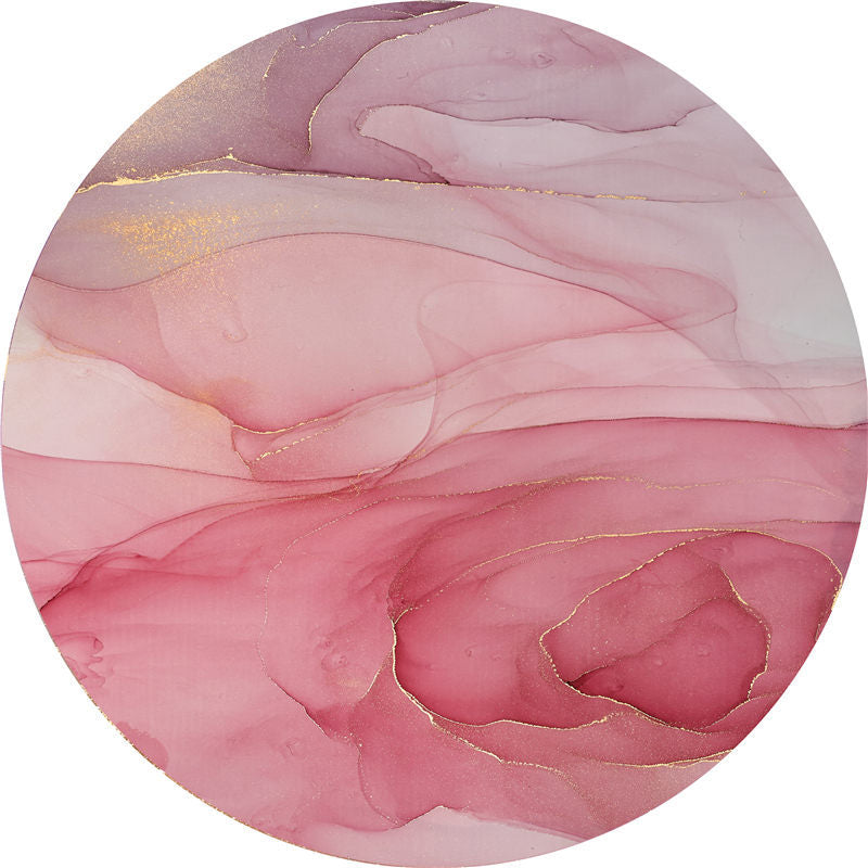 Minimalistic Modern Rug Multicolor Watercolor Print Rug Pet Friendly Machine Washable Anti-Slip Rug for Living Room Pink Clearhalo 'Area Rug' 'Modern' 'Rugs' Rug' 2317096