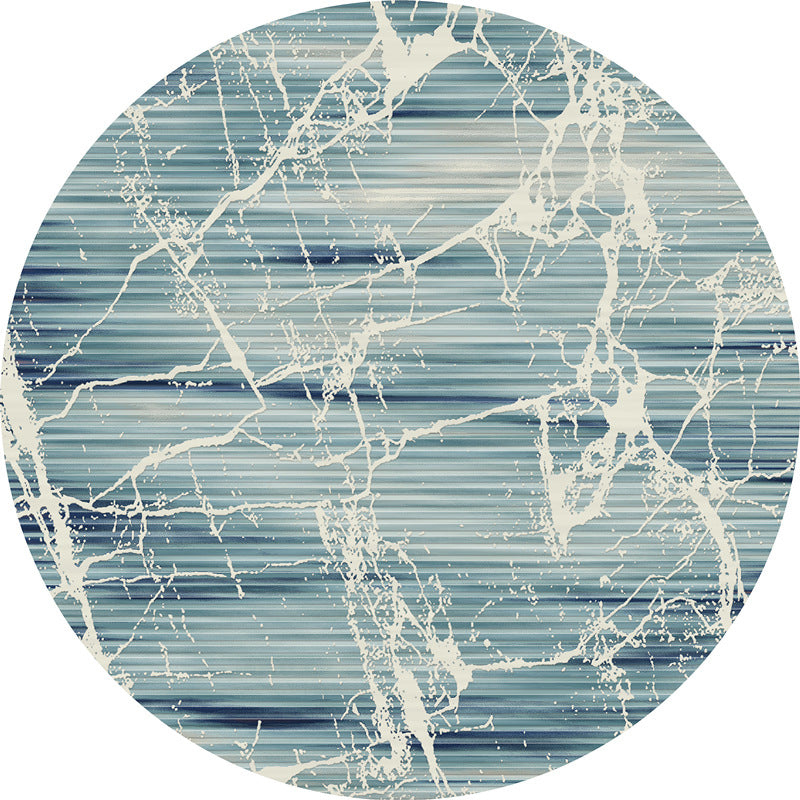 Minimalistic Modern Rug Multicolor Watercolor Print Rug Pet Friendly Machine Washable Anti-Slip Rug for Living Room Light Blue Clearhalo 'Area Rug' 'Modern' 'Rugs' Rug' 2317100