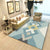 Multi-Colored Geometric Rug Synthetics Contemporary Rug Anti-Slip Stain Resistant Machine Washable Area Rug for Home Light Blue Clearhalo 'Area Rug' 'Modern' 'Rugs' Rug' 2317135