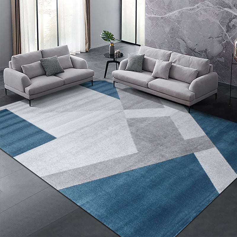 Multi-Color Geometrical Print Rug Polypropylene Modernism Carpet Machine Washable Non-Slip Backing Stain Resistant Rug for Great Room Clearhalo 'Area Rug' 'Modern' 'Rugs' Rug' 2317339