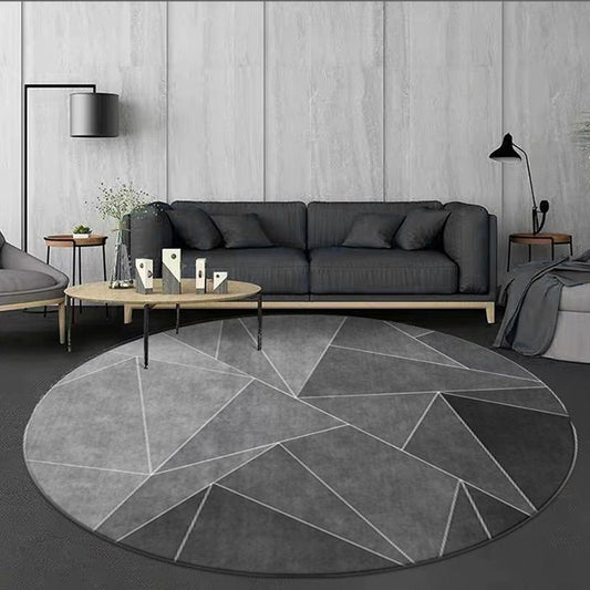 Minimalist 3D Effect Geometric Rug Multi Color Polyester Rug Machine Washable Stain Resistant Anti-Slip Rug for Drawing Room Clearhalo 'Area Rug' 'Modern' 'Rugs' Rug' 2317412