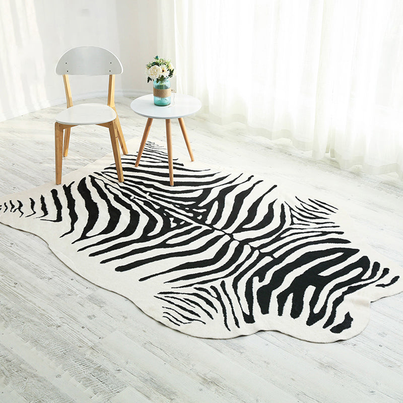 Unique Animal Skin Rug Multi Color Polyster Indoor Rug Easy Care Pet Friendly Area Carpet for Decoration Clearhalo 'Area Rug' 'Casual' 'Rugs' Rug' 2317431