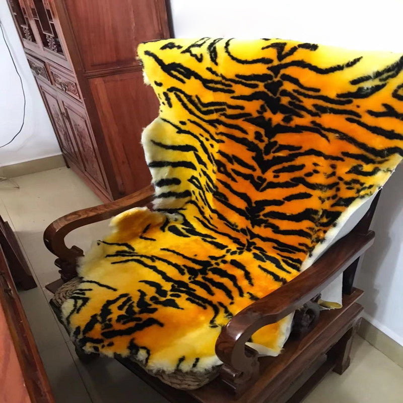 Creative Animal Print Rug Multi Colored Lamb Wool Indoor Rug Non-Slip Backing Pet Friendly Area Carpet for Room Clearhalo 'Area Rug' 'Casual' 'Rugs' Rug' 2317433