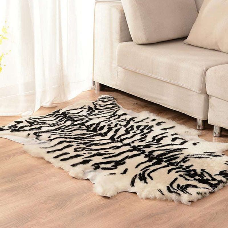 Creative Animal Print Rug Multi Colored Lamb Wool Indoor Rug Non-Slip Backing Pet Friendly Area Carpet for Room Clearhalo 'Area Rug' 'Casual' 'Rugs' Rug' 2317436