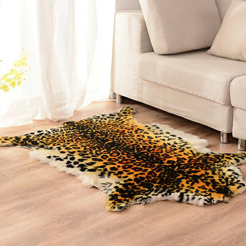 Creative Animal Print Rug Multi Colored Lamb Wool Indoor Rug Non-Slip Backing Pet Friendly Area Carpet for Room Clearhalo 'Area Rug' 'Casual' 'Rugs' Rug' 2317440