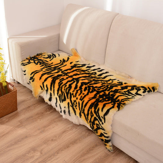 Creative Animal Print Rug Multi Colored Lamb Wool Indoor Rug Non-Slip Backing Pet Friendly Area Carpet for Room Clearhalo 'Area Rug' 'Casual' 'Rugs' Rug' 2317441