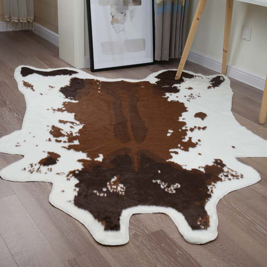 Novelty Shape Animal Rug Multi Colored Casual Area Carpet Polypropylene Easy Care Pet Friendly Area Rug for Room Light Brown Clearhalo 'Area Rug' 'Casual' 'Rugs' Rug' 2317457
