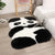 Calming Animal Print Rug Multi Color Cotton Blend Indoor Rug Non-Slip Backing Machine Washable Carpet for Decor Matte Black 3' x 3' Clearhalo 'Area Rug' 'Casual' 'Rugs' Rug' 2317462