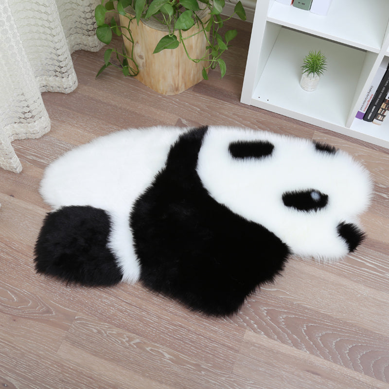 Calming Animal Print Rug Multi Color Cotton Blend Indoor Rug Non-Slip Backing Machine Washable Carpet for Decor Clearhalo 'Area Rug' 'Casual' 'Rugs' Rug' 2317466