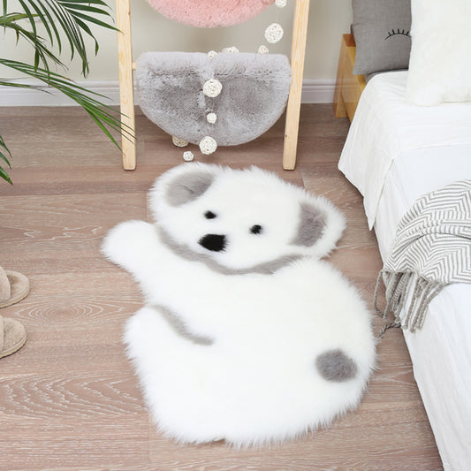Calming Animal Print Rug Multi Color Cotton Blend Indoor Rug Non-Slip Backing Machine Washable Carpet for Decor Clearhalo 'Area Rug' 'Casual' 'Rugs' Rug' 2317467