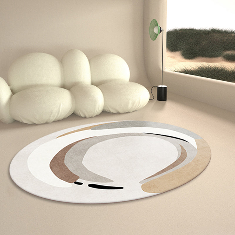 Designer Color Block Rug Multi Color Cotton Blend Area Carpet Easy Care ...