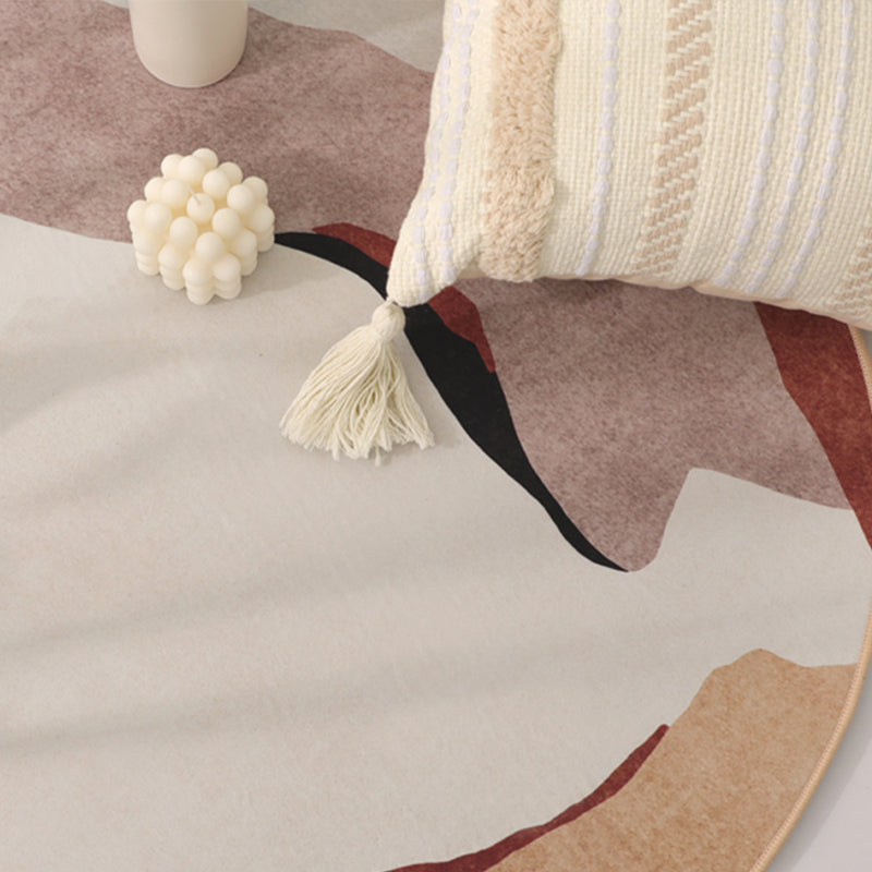 Designer Color Block Rug Multi Color Cotton Blend Area Carpet Easy Care ...