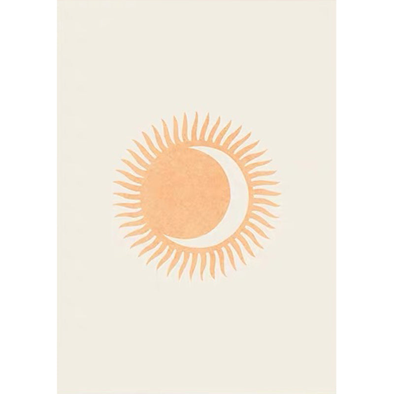 Multi Colored Novelty Rug Polyster Geometric Printed Area Carpet Anti-Slip Backing Stain-Resistant Area Rug for Decoration Yellow Clearhalo 'Area Rug' 'Rug' 2317521