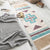 Multi Colored Bedroom Rug Boho Geometric Print Indoor Rug Jute Easy Care Pet Friendly Area Carpet with Tassel Blue Clearhalo 'Area Rug' 'Bohemian' 'Rugs' Rug' 2317580