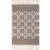 Eclectic Geometric Print Rug Multi Colored Jute Indoor Rug Easy Care Pet Friendly Area Carpet with Fringe for Bedroom Khaki Clearhalo 'Area Rug' 'Bohemian' 'Rugs' Rug' 2317607
