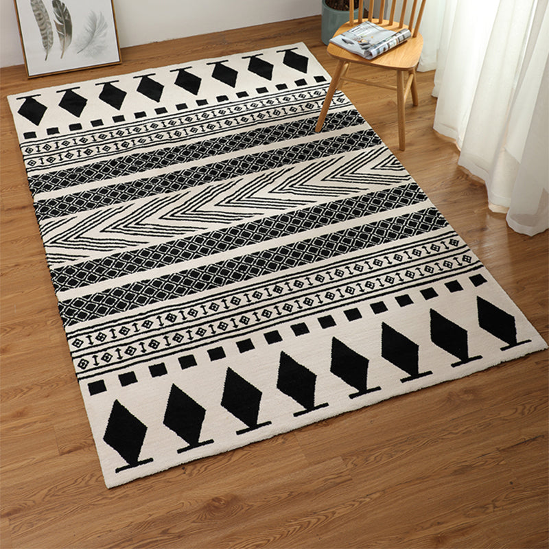 Calming Geometric Print Rug Multi-Color Super Fiber Indoor Rug Non-Slip Backing Pet Friendly Easy Care Area Carpet for Room Clearhalo 'Area Rug' 'Rugs' 'Southwestern' Rug' 2317652
