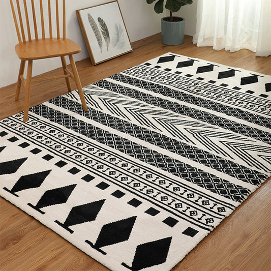 Calming Geometric Print Rug Multi-Color Super Fiber Indoor Rug Non-Slip Backing Pet Friendly Easy Care Area Carpet for Room Clearhalo 'Area Rug' 'Rugs' 'Southwestern' Rug' 2317656