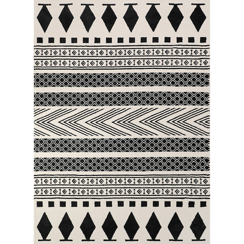 Calming Geometric Print Rug Multi-Color Super Fiber Indoor Rug Non-Slip Backing Pet Friendly Easy Care Area Carpet for Room Clearhalo 'Area Rug' 'Rugs' 'Southwestern' Rug' 2317658