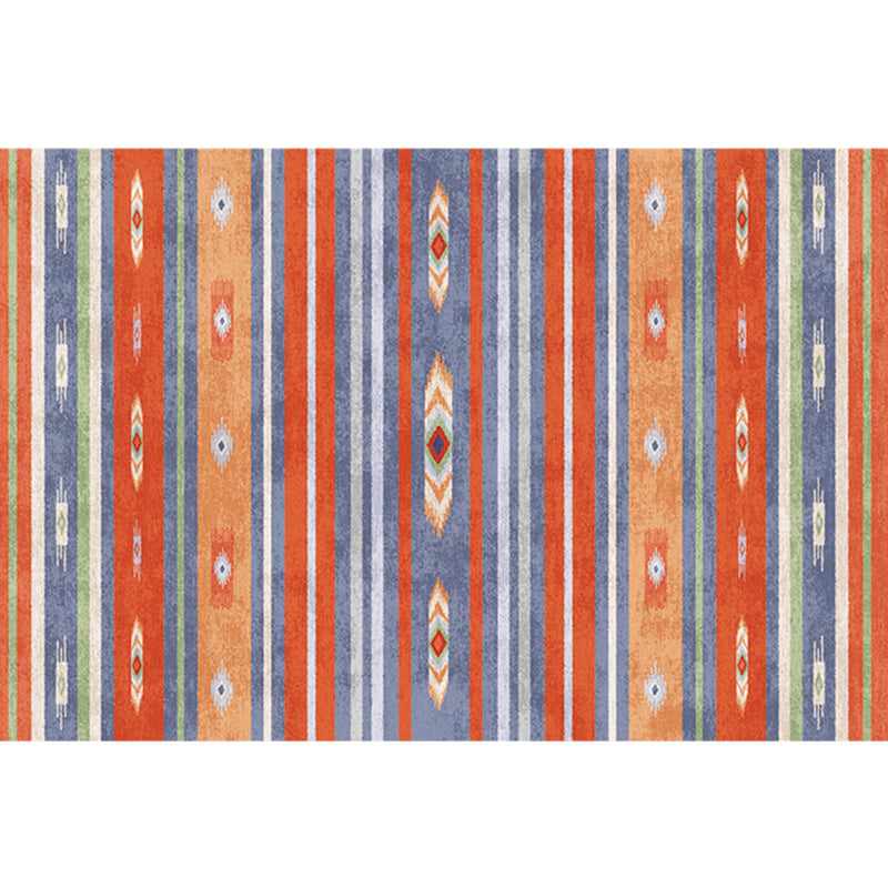 Natural Living Room Rug Multi-Color Geo Printed Area Carpet Synthetics Anti-Slip Backing Pet Friendly Indoor Rug Yellow-Red Clearhalo 'Area Rug' 'Rugs' 'Southwestern' Rug' 2317680