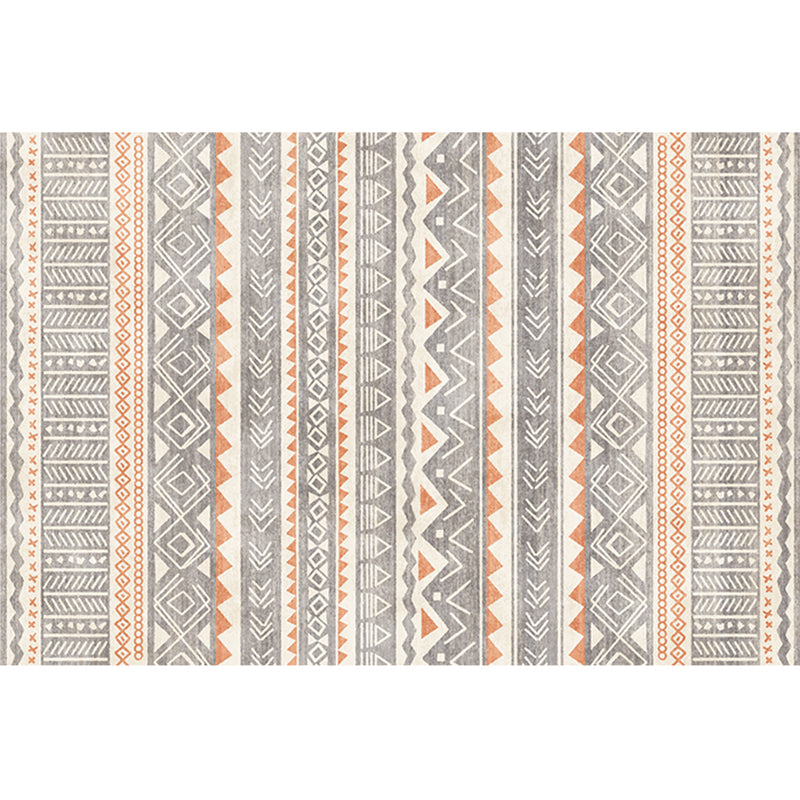 Natural Living Room Rug Multi-Color Geo Printed Area Carpet Synthetics Anti-Slip Backing Pet Friendly Indoor Rug Clearhalo 'Area Rug' 'Rugs' 'Southwestern' Rug' 2317688