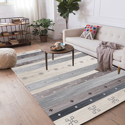 Nordic Decoration Rug Multicolored Geometric Print Indoor Rug Polyster Non-Slip Pet Friendly Washable Area Carpet Clearhalo 'Area Rug' 'Rugs' 'Southwestern' Rug' 2317734