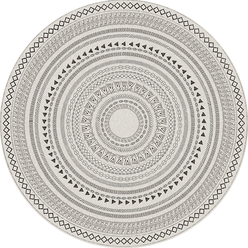 Southwestern Bedroom Rug Multi-Color Geometric Print Indoor Rug Polyster Anti-Slip Backing Pet Friendly Area Carpet Clearhalo 'Area Rug' 'Rugs' 'Southwestern' Rug' 2317793