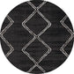 Southwestern Bedroom Rug Multi-Color Geometric Print Indoor Rug Polyster Anti-Slip Backing Pet Friendly Area Carpet Black Clearhalo 'Area Rug' 'Rugs' 'Southwestern' Rug' 2317794