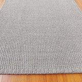 Gray Decoration Rug Lodge Solid Color Area Carpet Sisal Anti-Slip Backing Stain-Resistant Easy Care Indoor Rug Clearhalo 'Area Rug' 'Rug' 2317820