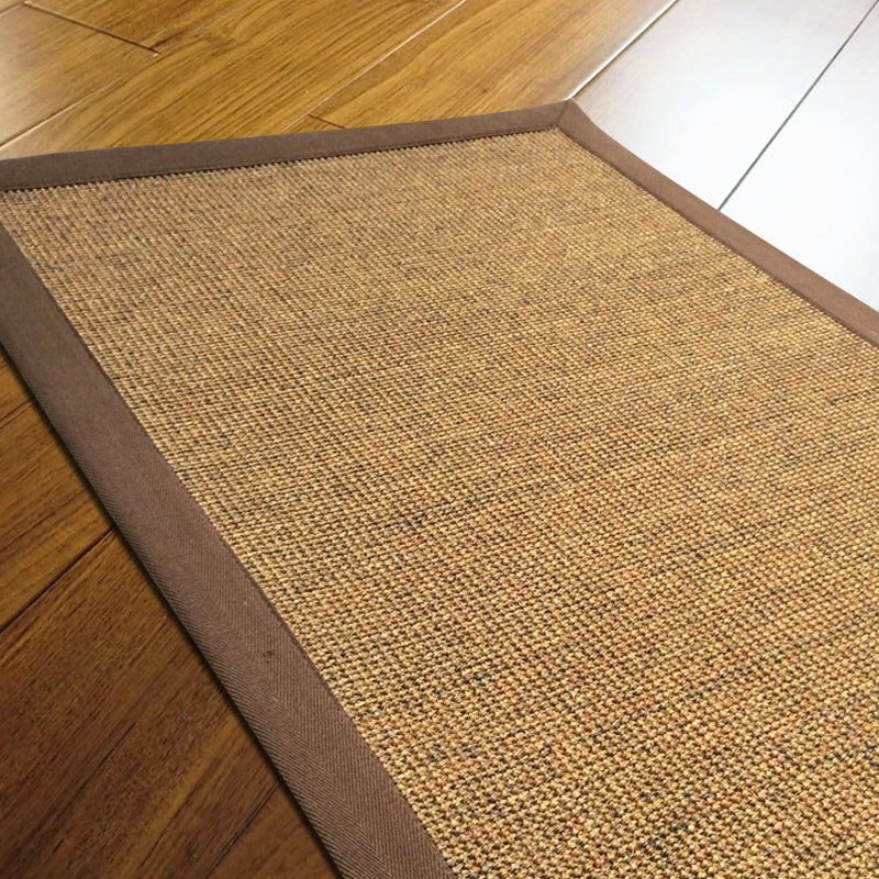 Farmhouse Solid Color Rug Multi Color Sisal Area Rug Non-Slip Backing Pet Friendly Easy Care Area Carpet for Bedroom Clearhalo 'Area Rug' 'Rug' 2317868