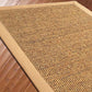 Farmhouse Solid Color Rug Multi Color Sisal Area Rug Non-Slip Backing Pet Friendly Easy Care Area Carpet for Bedroom Beige Clearhalo 'Area Rug' 'Rug' 2317869