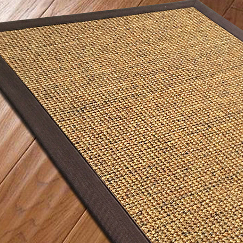 Farmhouse Solid Color Rug Multi Color Sisal Area Rug Non-Slip Backing Pet Friendly Easy Care Area Carpet for Bedroom Light Beige Clearhalo 'Area Rug' 'Rug' 2317878